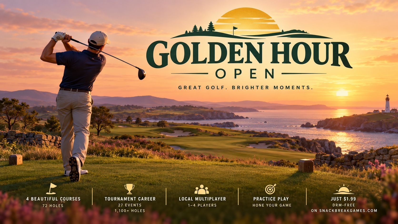 Golden Hour Open Review – Relaxed Tournament Golf for Just $1.99